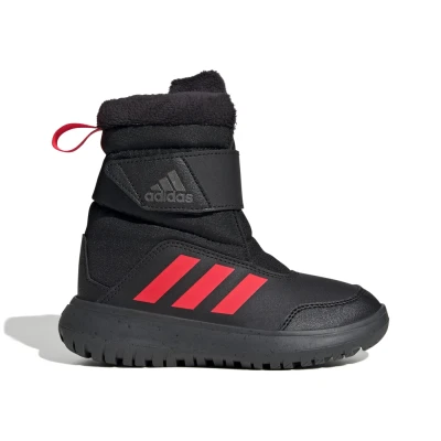 Obrázek adidas Performance Winterplay Unisex Zimní obuv pro děti, Velikost: 31.5, Core black/solar red/iron metallic boty