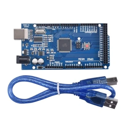 Obrázek Mega 2560 R3 Board, Vývojová deska s USB kabelem kompatibilní modul vylepšený datovým napájení 6,5 12V Arduino IDE