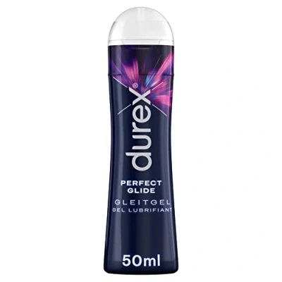 Obrázek Durex Perfect Glide lubrikační gel prostředek na bázi silikonu pro obzvlášť dlouhou klouzavost, vhodné styk 50 ml