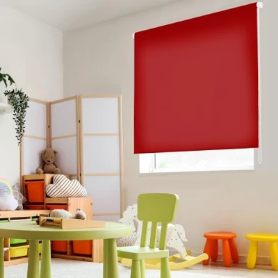 Obrázek Blindecor Ara Roleta propouštějící světlo bordó červená 140 x 175 cm (š v) velikost látky 137 170 rolety na okno