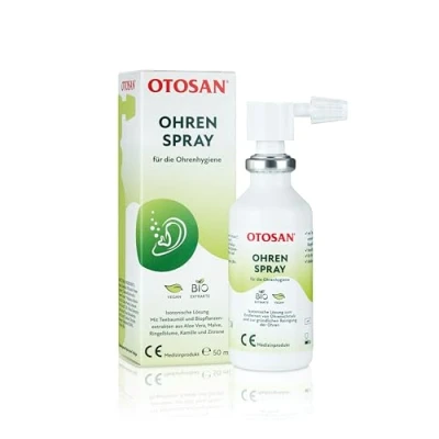 Obrázek OTOSAN Sprej na uši 50 ml přírodní a efektivní hygieny uší bázi slané vody Zdravotnický výrobek čištění