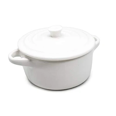 Obrázek Vin Bouquet FIH 375 Porzellan Snacks Cocotte, weiß