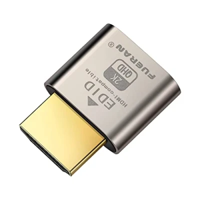 Obrázek HDMI Dummy Plug, bezhlavý režim Ghost, displej emulátor?Fit pro 1920 x New Generation @ HZ?......