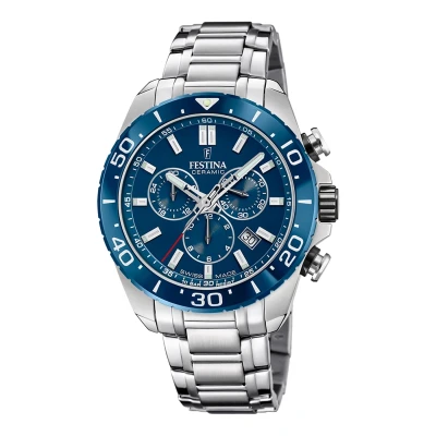 Obrázek Festina Swiss MADE Hodinky se stopkami, Muži, Velikost: One Size, Blue