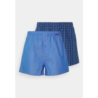 Obrázek Schiesser 2 PACK Široké boxerky, Muži, Velikost: Small, Dunkelblau