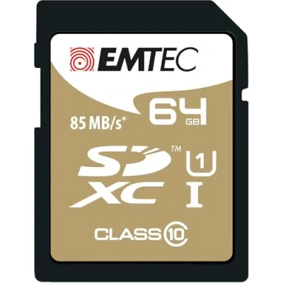 Obrázek Emtec ECMSD64GXC10 SDXC Class 10 UHS I U1