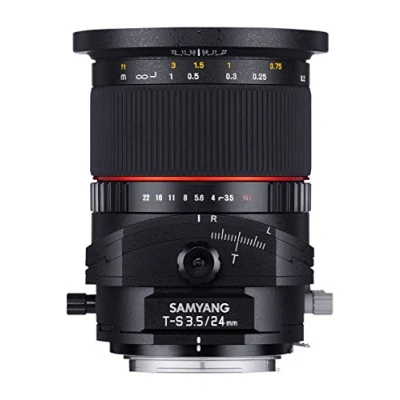 Obrázek Samyang 24 mm F3. 5 T/S objektiv pro připojení Sony Alpha