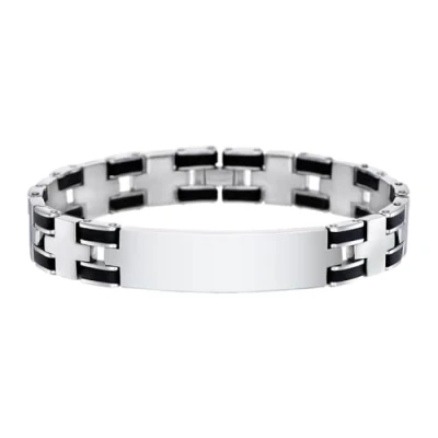 Obrázek LOTUS STYLE Náramek LS1177 2/4 Men In Black ušlechtilá ocel 197. 00 mm pro muže, Nerezová ocel, Bez kamene nebo perel.