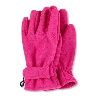 Obrázek Sterntaler Unisex dětské prstové rukavice z mikrofleecu se suchým zipem, rukavice, Magenta