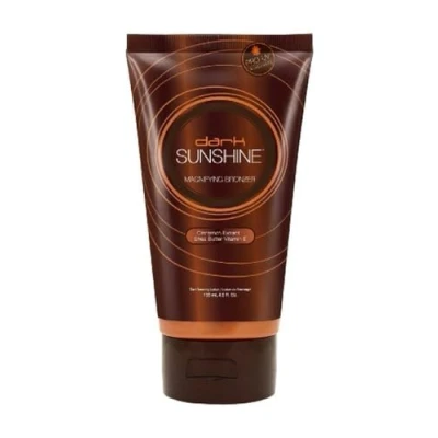 Obrázek Designer Skin Dark Sunshine Magnifying Bronzer Sunbed Tanning Lotion with Cinnamon Extract 130 ml