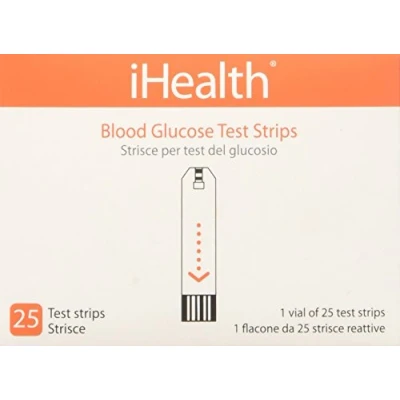 Obrázek Gima 23511 iHealth měření hladiny cukru v krvi testovací proužky pro krevního COD. 23510/25 kusů