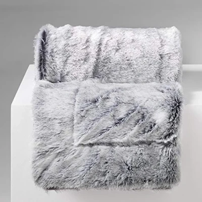 Obrázek Douceur d&#039;Intérieur Decke, Polyester, Antartic Grau, 180 x 220 cm