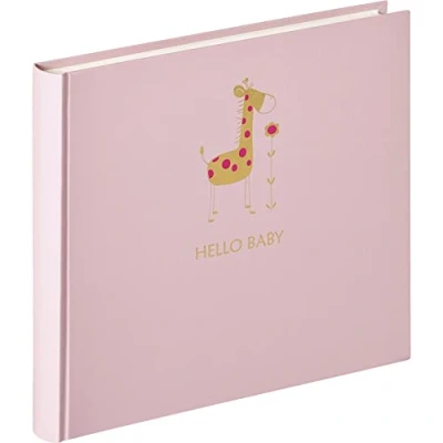 Obrázek walther design Fotoalbum růžové 28 x 25 cm dětské album s ražbou, Baby Animal UK 148 R