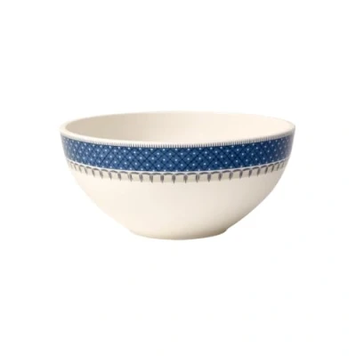 Obrázek Villeroy und Boch Casale Blu Schüssel, 24 cm, Premium Porzellan, Weiß/Blau