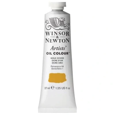 Obrázek Winsor &amp; Newton olejová barva 1214285 Artists 37ml tuba, umělec s nejvyšší možnou pigmentací, světlostálost zlatý docker
