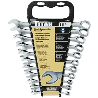 Obrázek Titan Tools 17328 11 Metrisches erhöhte Panel Combo Schlüssel Set