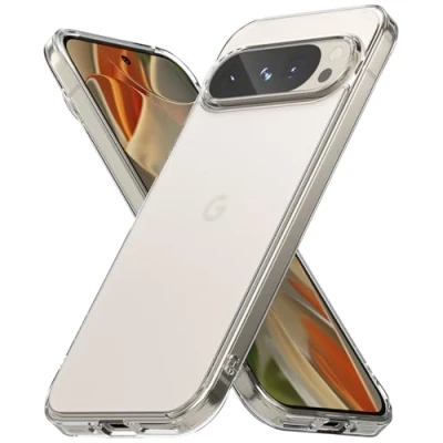 Obrázek Ringke pouzdro Fusion Case kompatibilní s Google Pixel 9 Pro XL, Frosted Matt Anti Fingerprint, odolné proti poškrábání, tvrdá záda nárazuvzdorné čiré na mobil Matte Clear