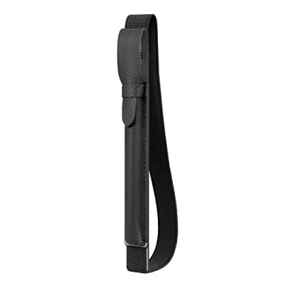 Obrázek Fintie Držák kompatibilní s Apple Pencil Pro/USB C &amp; 1./ 2. Gen, pouzdro z umělé kůže USB adaptérem pouzdrem na iPad, černé
