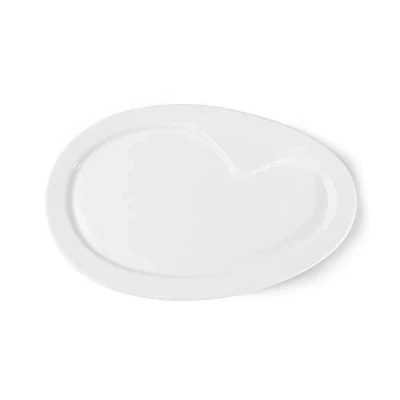 Obrázek HOLST Porcelán Gvp 058 podnos/servírovací deska a Zutat deska, bílá, 27 x 18 cm