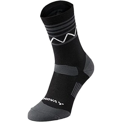 Obrázek Vaude Bike Mid dlouhé černo bílá 39 41 Ponožky