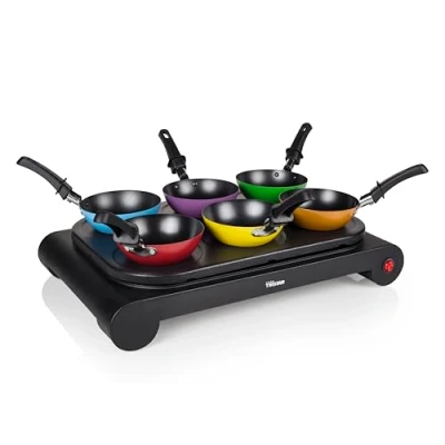 Obrázek Sada wok pánví Tristar s barevnými pánvemi, 40 cm x 27,5