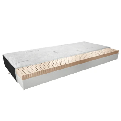 Obrázek Latexová matrace Moska kašmír + černý samet Rozměr: 120x200