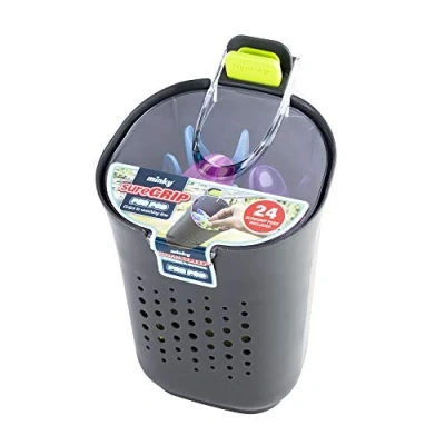 Obrázek Minky SureGrip Pegs, Synthetisch, Grau, Einheitsgröße