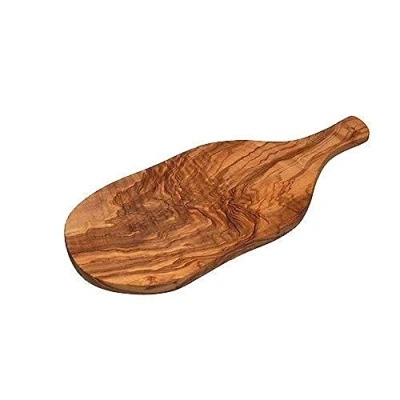 Obrázek KitchenCraft Italské prkénko World of Flavours z olivového dřeva, na maso a sýr, antipastická deska, 28 l x 18 W h cm, 1 kus
