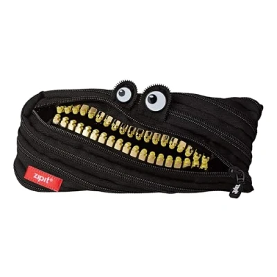 Obrázek ZIPIT Grillz penál pro děti / Velký do školy Monster Etui chlapce černý