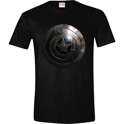 Obrázek Captain America Silver Shield tričko černé L
