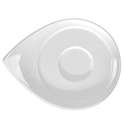 Obrázek Holst Porzellan CF 018 univerzální podšálek 18 x 14 cm, zrcadlo 5,1 bílý, 2,5 2 jednotky