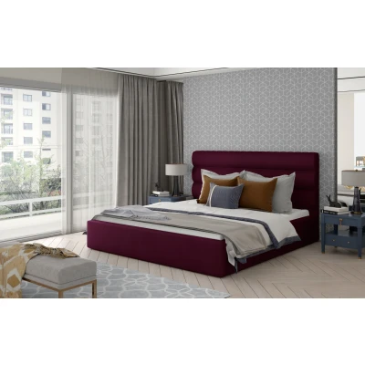 Obrázek Postel Caramel 200x200 dřevěný rám Materiál / Dekor: Mat Velvet 68