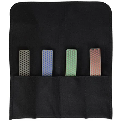 Obrázek 10,2 cm diamantový brusný kámen Deluxe Kit Of 4 tříděné Pocket model ořezávátko