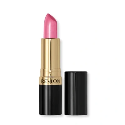 Obrázek Revlon Super Lustrous rtěnka, krémová receptura pro měkké, plně vypadající rty, hydratační pocit, 450 Gentleman Prefer růžová, 4,2 g