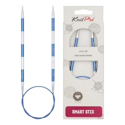 Obrázek KnitPro 42070 SmartStix kruhová pletací jehla, kov, pestrá, 60 cm, 4,5 mm