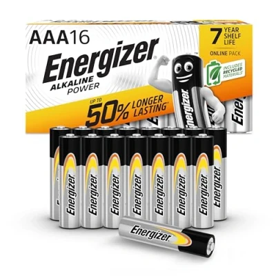 Obrázek Energizer AAA Batterien, Alkaline Power Batterie, 16 Stück