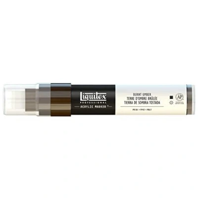 Obrázek Liquitex Profesionální malba akryl zvýrazňovač akrylová barva, vypálená Umbra, akrylový popisovač 815 mm špička