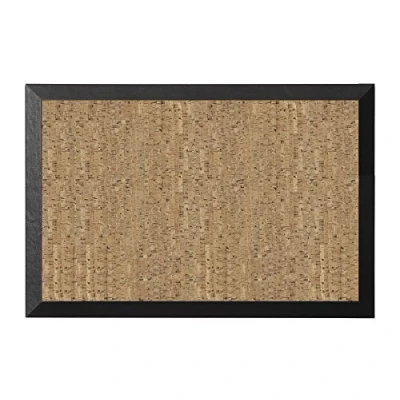 Obrázek BI pro Silque Kamashi korek tabule, MDF rám přírodní korek, černá 90x60 cm