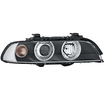 Obrázek HELLA 1LL 008 052 601 Xenon/DE/Halogen/asymetrický světlomet mimo jiné BMW 5 (E39) černý ECE pro levý provoz pravý