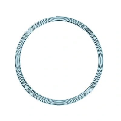 Obrázek Vaessen Creative 24235 021 Hliníkový drát Plochý šperk, ohebný, hliník, ledově modrá, 5 x 1 mm m, 500 0,5 0,1 cm