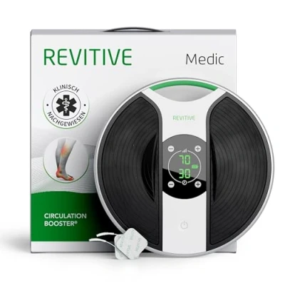 Obrázek Revitive Medic stimulátor prokrvení Bojuje proti bolestem a otokům nohou snižuje křeče aktivně zlepšuje bez léků klinicky prokázáno (balení 1 ks)