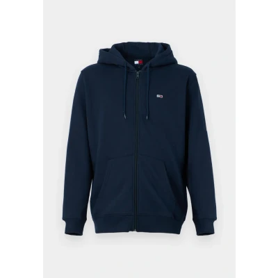 Obrázek Tommy Jeans FLAG ZIP Mikina na zip, Muži, Velikost: 44, Dark night navy