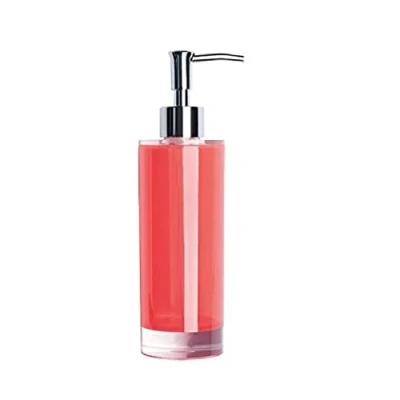 Obrázek Excelsa Linea Bagno dávkovač mýdla 300 ml v červené, polystyrenové, 6,5 x 22 cm