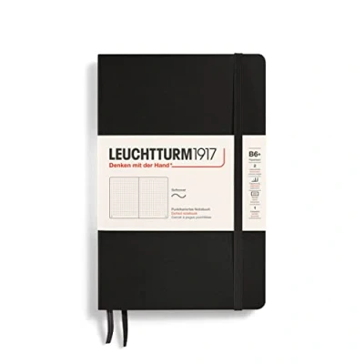 Obrázek Zápisník Leuchtturm1917 s měkkými deskami, černá