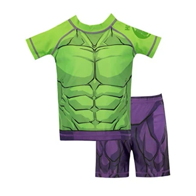 Obrázek Marvel Dvoudílné plavky Hulk 116 Zelená