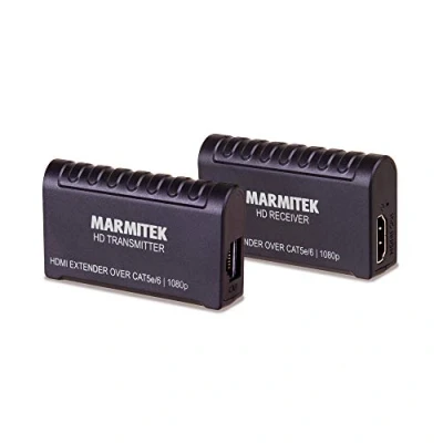 Obrázek Prodlužovací HDMI UTP Marmitek MegaView 63 přes 1 kabel CAT 5 (UTP) Full HD 1080P PoC (Power Over Cable) 40 m Podívejte se na svůj obsah jinde vašem televizoru