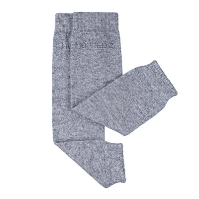 Obrázek HOPPEDIZ® Dětské návleky z Kašmíru/merino vlny, Šedá Melanž