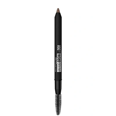 Obrázek Maybelline New York voděodolná tužka na obočí s kartáčem, 36 h držení, přírodní barvy, Tattoo Brow 36H, barva: č. 6 Ash Brown (hnědá), 1 kus