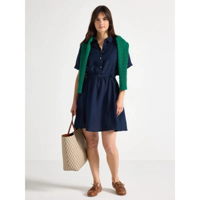Obrázek Lindex Košilové šaty, Ženy, Velikost: 52/54, Dark navy