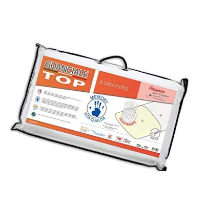 Obrázek V.I.P. Very Important Pillow Kissen Memory, Futter Technische atmungsaktiv, Seifenschale mit Lochung Gürtelschlaufe